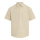 Calvin Klein Ανδρικό πουκάμισο Linen Cotton Short Sleeve Shirt